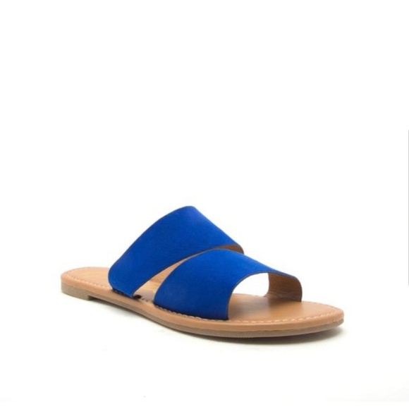 Fun Easy Breezy Vegan Summer Flat Slides - Picture 3 of 8